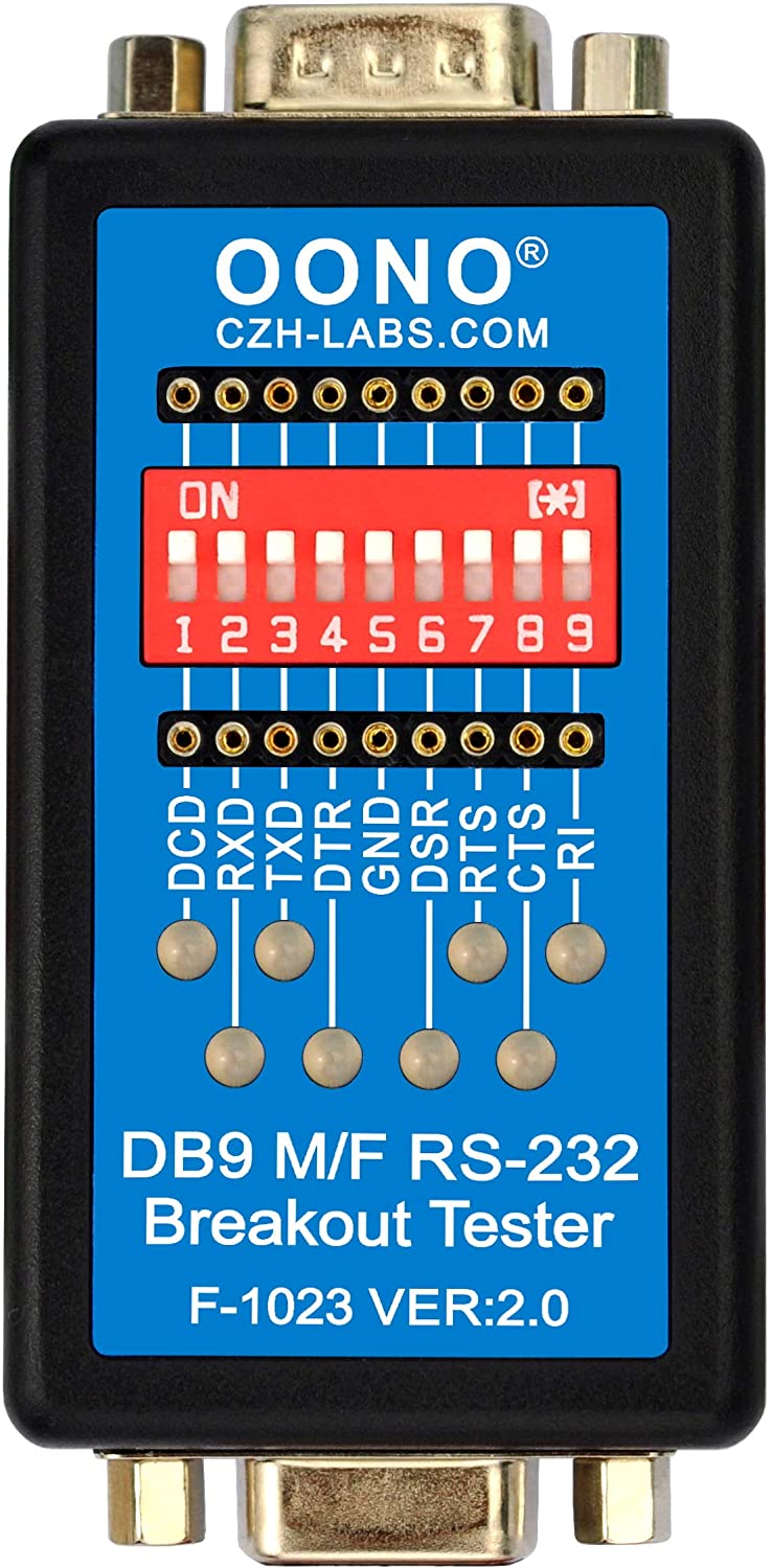 OONO RS232 Breakout Tester